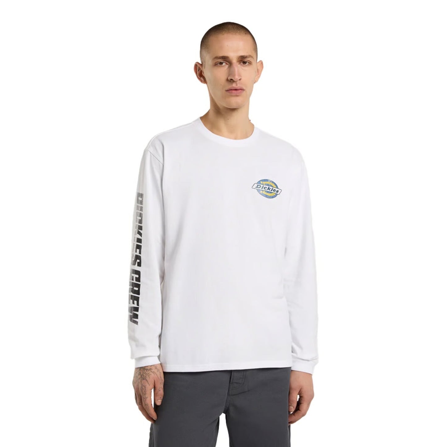 T-shirt manches longues blanches Dickies Nashport
