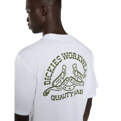 T-shirt Dickies Bettsville blanc