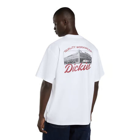 T-shirt Dickies Wellsville blanc