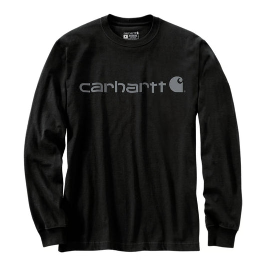 T-shirt manches longues noires Carhartt Dearborn Logo