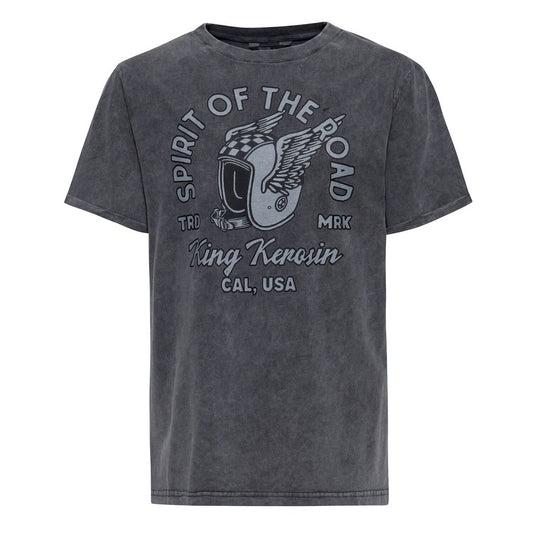 T-shirt King Kerosin Spirit Of The Road anthracite