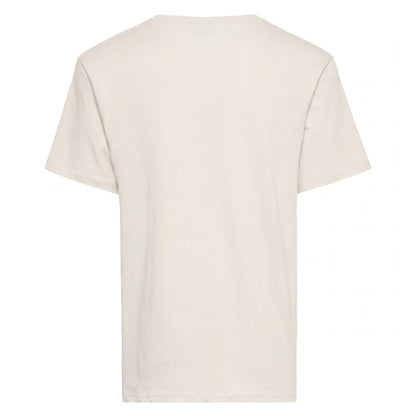 T-shirt blanc cassé King Kerosin Mechanic Crew