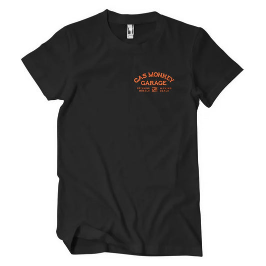 T-shirt noir Gas Monkey Garage Cash Monkey